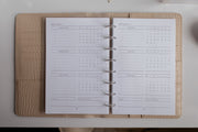 2025 Quarterly + Month On 2 Pages Planner Inserts | Original Collection