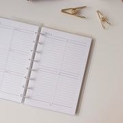 List (4 Column) Planner Inserts | Original Collection