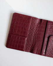 Skye Passport Cover | Limited Edition in Spiced Burgundy