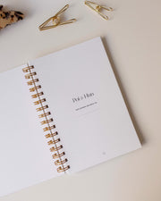 Undated Monthly + Weekly (6 Month) Agenda | Spiral Planner